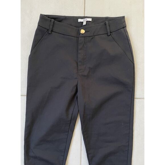 Asilio Revolve Pants High Rise Skinny Grommet Tie Hem - Picture 2 of 9